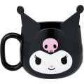 Japan Sanrio Die-cut Plastic Cup - Kuromi - 1