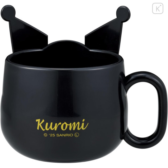 Japan Sanrio Die-cut Plastic Cup - Kuromi - 2