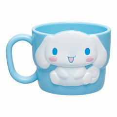 Japan Sanrio Die-cut Plastic Cup - Cinnamoroll