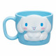 Japan Sanrio Die-cut Plastic Cup - Cinnamoroll