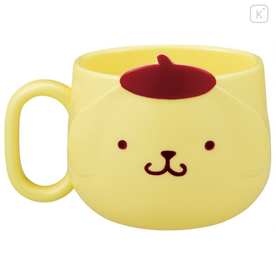 Japan Sanrio Die-cut Plastic Cup - Pompompurin - 1