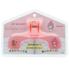 Japan Sanrio Ukanmuri Book Clip - My Melody : Flower