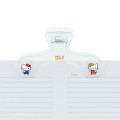 Japan Sanrio Ukanmuri Book Clip - Hello Kitty & Hello Mimmy - 4