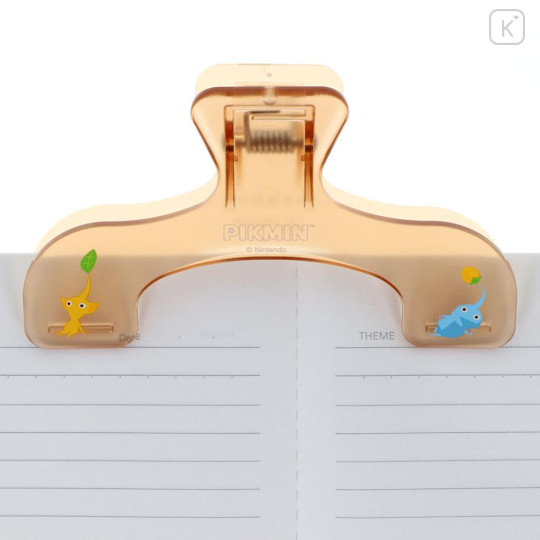Japan Pikmin Ukanmuri Book Clip - Light Orange - 3