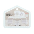 Japan Ukanmuri Book Clip Petit - Watery Clear - 1