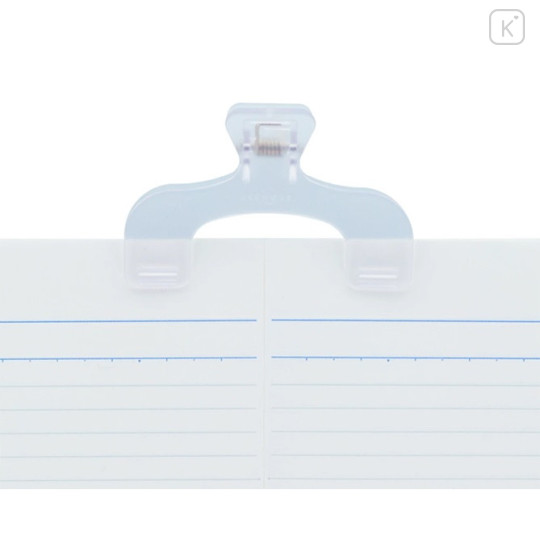 Japan Ukanmuri Book Clip Petit - Watery Clear - 3