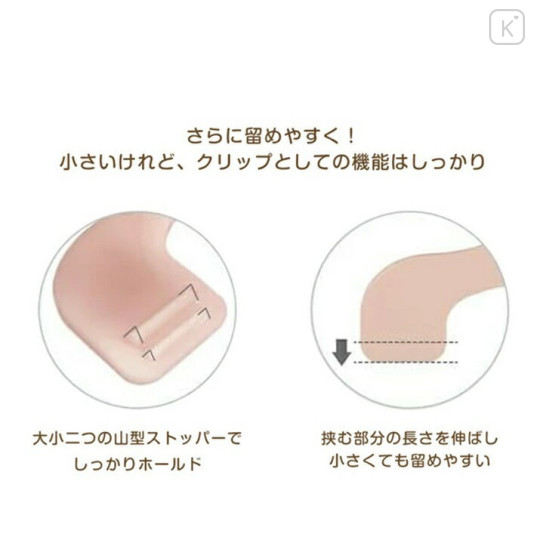 Japan Ukanmuri Book Clip Petit - Watery Clear - 6