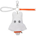 Japan Miffy Mascot Holder Bag Charm - Chokkorisan Sitting Plush Ghost - 1