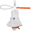 Japan Miffy Mascot Holder Bag Charm - Chokkorisan Sitting Plush Ghost - 2