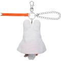 Japan Miffy Mascot Holder Bag Charm - Chokkorisan Sitting Plush Ghost - 4