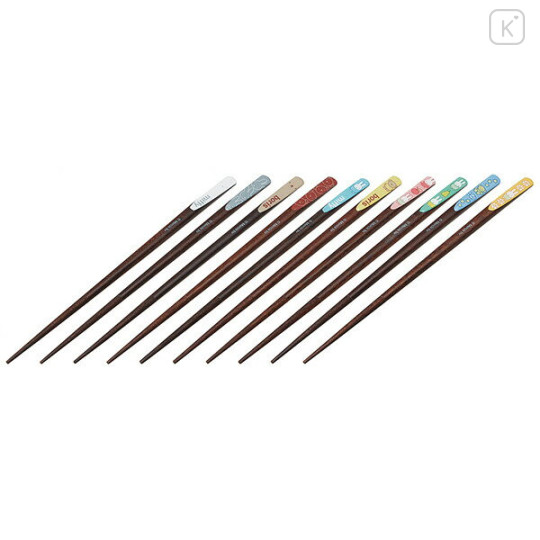 Japan Miffy Wooden Chopsticks 21cm Set - 2
