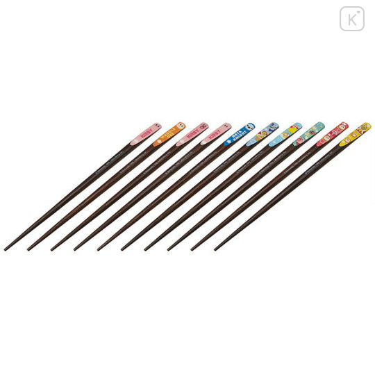Japan Kirby Wooden Chopsticks 21cm Set - Kirby - 2