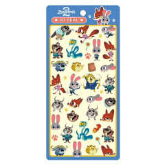 Japan Disney 3D Seal - Zootopia : A