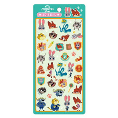 Japan Disney 3D Seal - Zootopia : B