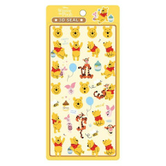 Japan Disney 3D Seal - Piglet & Pooh