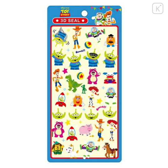 Japan Disney 3D Seal - Toy Story - 1