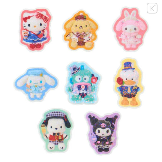 Japan Sanrio Original Sticker Set - Character Grand Prix 4th Edition Outfit Collection - 5