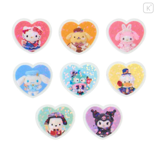 Japan Sanrio Original Sticker Set - Character Grand Prix 4th Edition Outfit Collection - 6