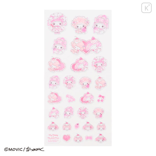 Japan Sanrio 4 Size Sticker - My Melody & My Sweet Piano : Dolly Mix Petit - 2
