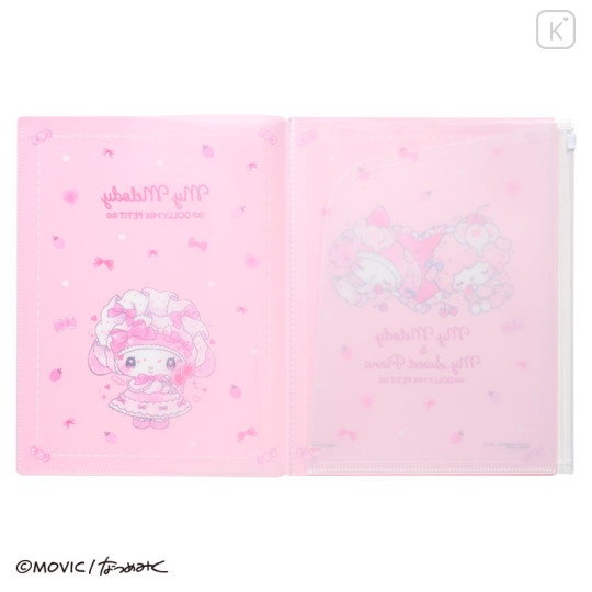 Japan Sanrio 6 Pocket File - My Melody & My Sweet Piano : Dolly Mix Petit - 3