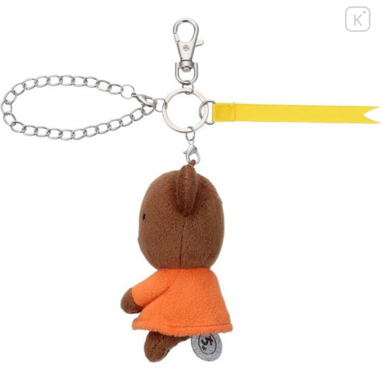 Japan Miffy Mascot Holder Bag Charm - Boris : Chokkorisan Sitting Plush - 3