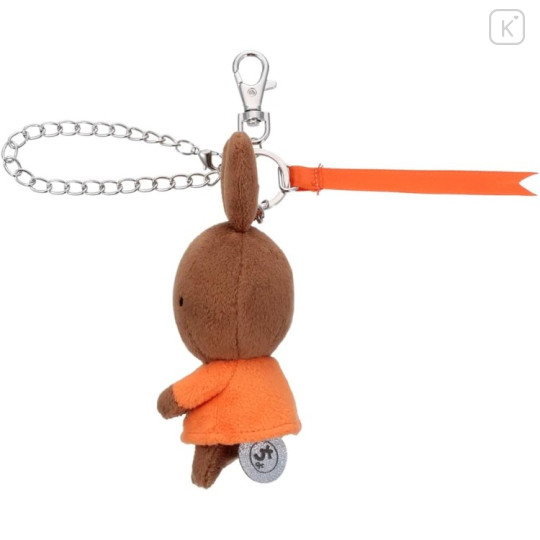 Japan Miffy Mascot Holder Bag Charm - Chokkorisan Sitting Plush Melaine - 3