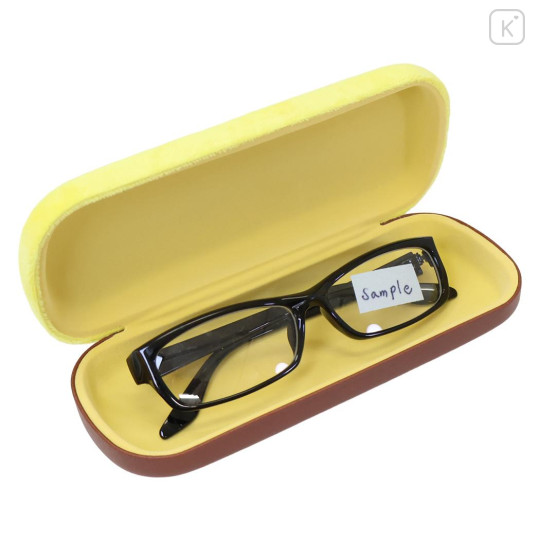 Japan Sanrio Glasses Case - Pompompurin : Embroidered - 3