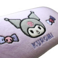 Japan Sanrio Glasses Case - Kuromi : Embroidered - 4