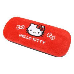 Japan Sanrio Glasses Case - Hello Kitty : Embroidered