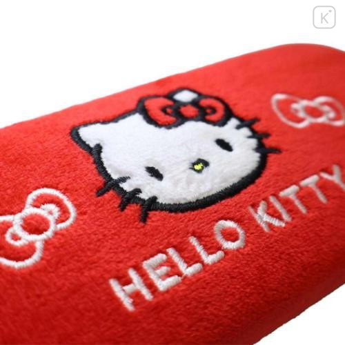 Japan Sanrio Glasses Case - Hello Kitty : Embroidered - 4
