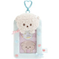 Japan San-x Soft Plush Photo Keychain - Ishiyowa-chan : Love My Favorite Idol Heart Carabiner - 1