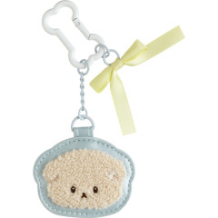 Japan San-x Embroidered Patch Mascot & Mirror Bag Charm Keychain - Ishiyowa-chan : Love My Favorite Idol