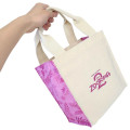 Japan Disney Mini Square Tote Bag - Zootopia : Nick Wilde Purple - 2