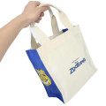 Japan Disney Mini Square Tote Bag - Zootopia : Nick Wilde Officer Blue - 2