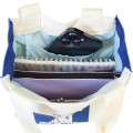 Japan Disney Mini Square Tote Bag - Zootopia : Nick Wilde Officer Blue - 3