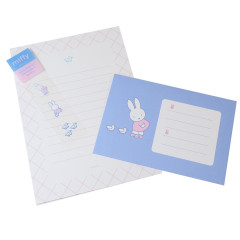 Japan Miffy Stationery Letter Set - Duck Friend
