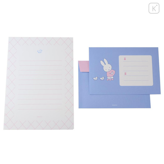 Japan Miffy Stationery Letter Set - Duck Friend - 2