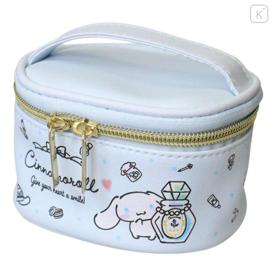 Japan Sanrio Mini Accessory Case - Cinnamoroll : Vanity Pouch Style - 1