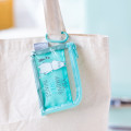 Japan Moomin Pass Case Card Holder Pouch - Moomintroll : Turquoise - 2