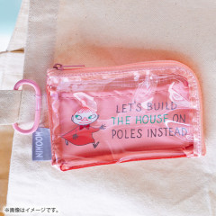 Japan Moomin Pass Case Card Holder Pouch - Little My : Smile