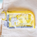 Japan Moomin Pass Case Card Holder Pouch - Hattifatteners : Yellow - 1