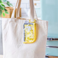 Japan Moomin Pass Case Card Holder Pouch - Hattifatteners : Yellow - 2