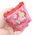 Japan Sanrio Triangular Mini Pouch - Hello Kitty : Tan Summer Pool Party - 2