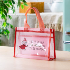 Japan Moomin Mini Mesh Tote Bag - Little My : Smile