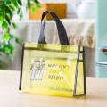 Japan Moomin Mini Mesh Tote Bag - Hattifatteners : Yellow - 1