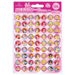 Japan Disney Reward Sticker Set - Disney Princess : Glitter