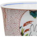 Japan Miffy Kutani Ware Bowl - Red - 3