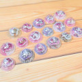 Japan Sanrio Shake Shake Capsule Seal Sticker - Hello Kitty : Leopard Gal Pop 3D - 2