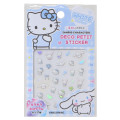 Japan Sanrio Deco Petit Sticker - Characters Light Blue - 1