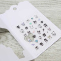 Japan Sanrio Deco Petit Sticker - Characters Black - 2